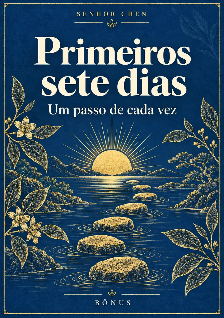 Arte de capa: Primeiros sete dias
