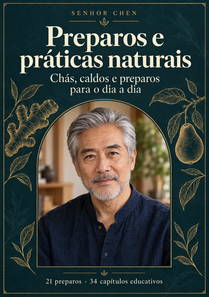 Caderno Senhor Chen — Preparos e práticas naturais